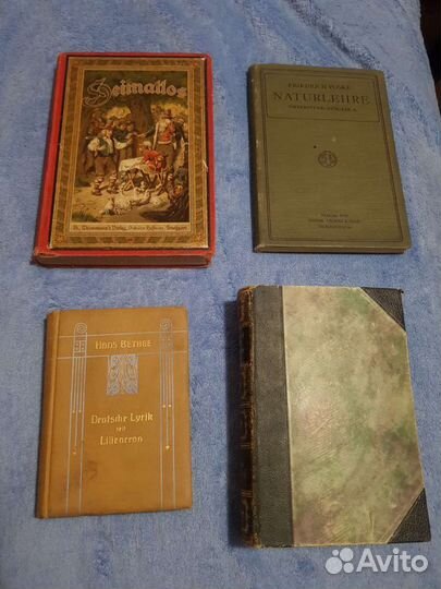 Старые книги на немецком
