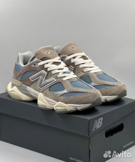 Теплые New Balance 9060 Termo Abzorb Бежевые