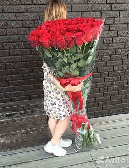 Высокие розы