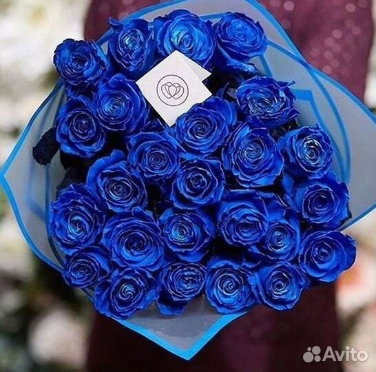 Синие розы. Цветы Букеты с доставкой