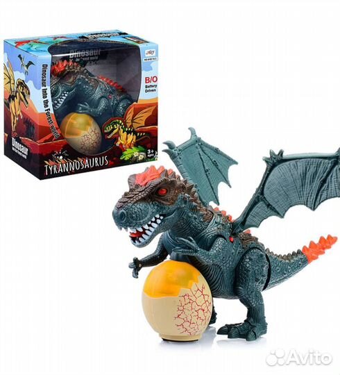 Игрушка интерактивная динозавр