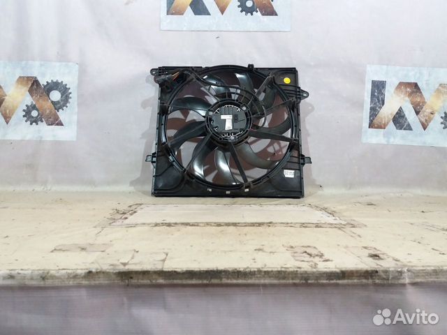 Хендай Сантафе 2018- Диффузор радиатора 18603