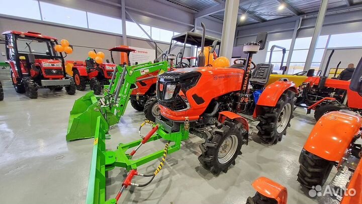 Мини-трактор КЕНТАВР Т-244 PRO Paddy Generation II, 2024