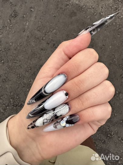 Модель на выкладной френч