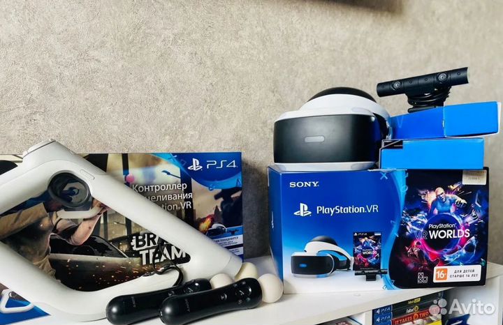 Шлем виртуальной реальности для ps4 прокат