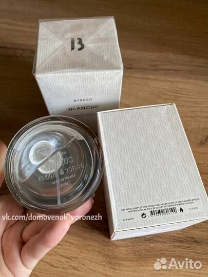 Новые духи (парфюм) Byredo Blanche, 100 ml