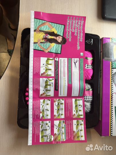 Набор для вязания шарфа доя девочек