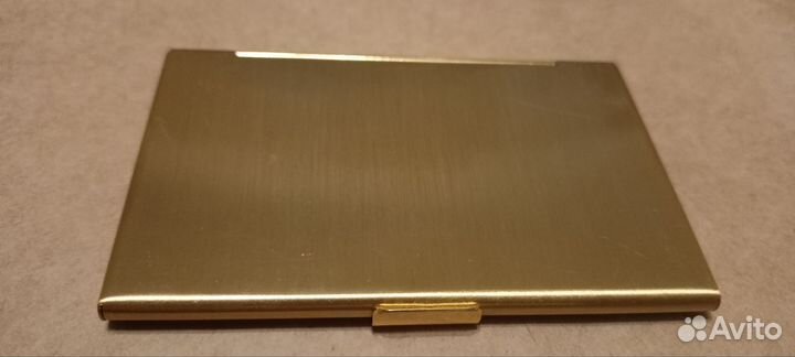 Визитница золочёная Givenchy