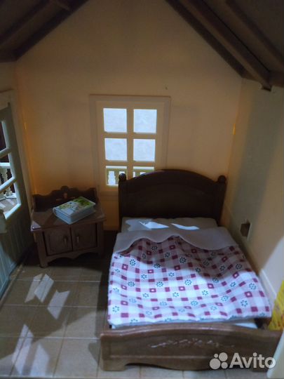 Sylvanian families домик со светом+ большой набор