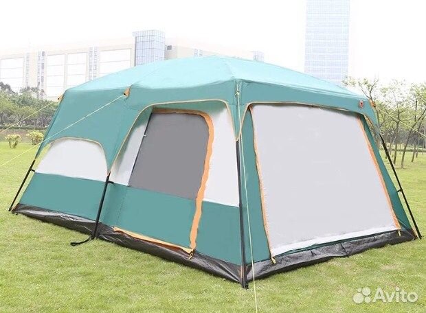 Палатка туристическая ат-960, 3-4 местная. 330х210