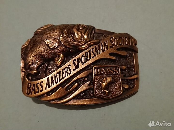 Пряжка Bass Anglers Sportsman Society