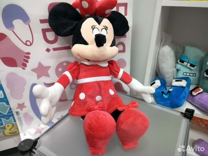 Мягкая игрушка Мини Маус минни 60 см
