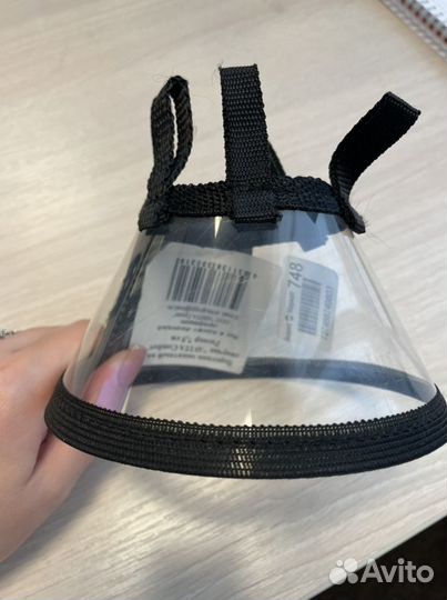 Защитный ветеринарный воротник для котят и щенков