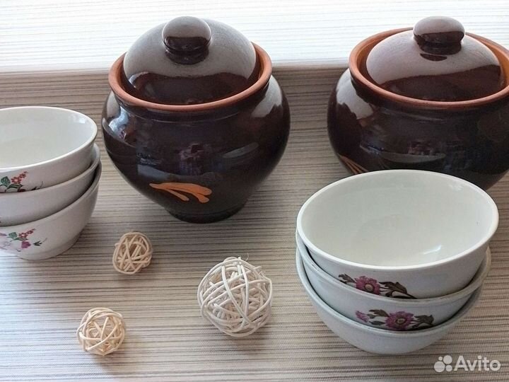 Горшочки для запекания керамические