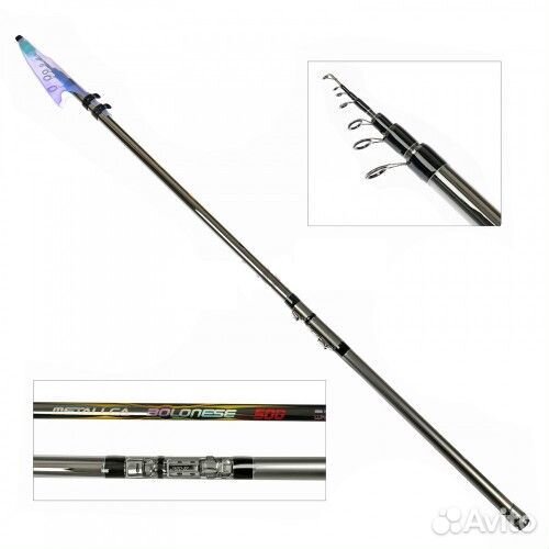 Удилище skyfish Metallca Bolonese 6м
