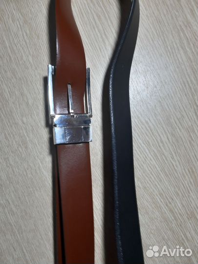 Ремень Canali оригинал двухсторонний