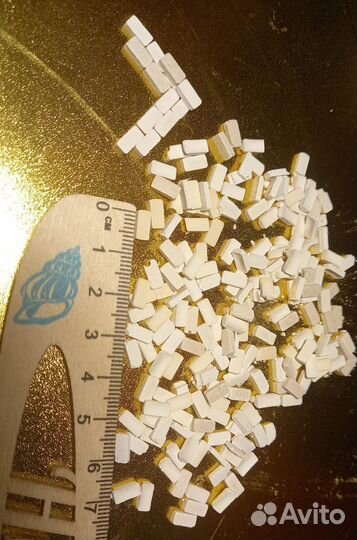 Мини кирпичики из гипса для мини стройки