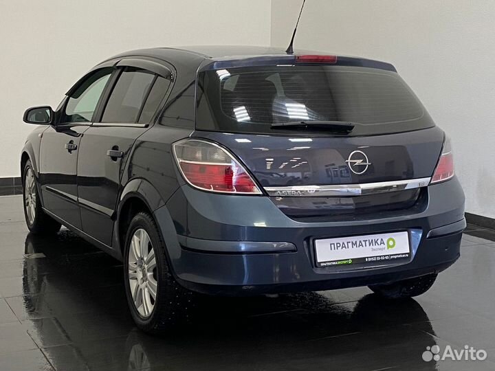 Opel Astra 1.8 AT, 2007, 204 800 км