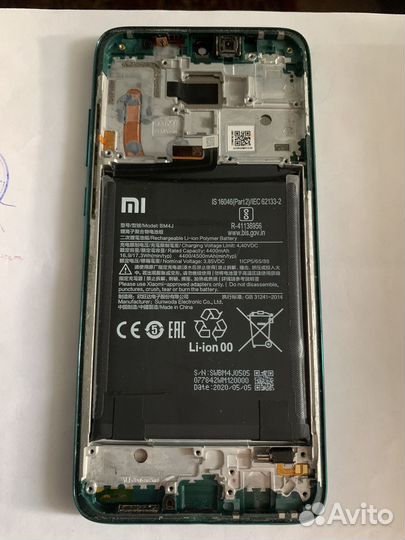 Xiaomi redmi note 8 pro на запчасти
