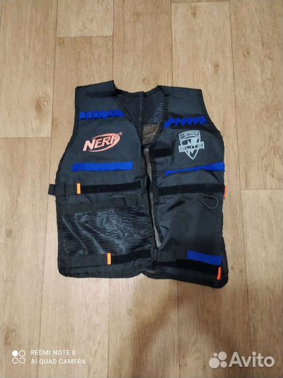 Детский бронежилет nerf