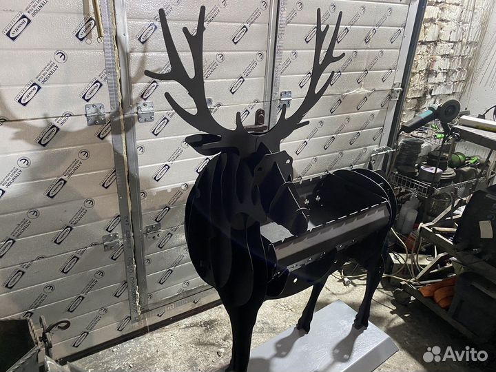 Мангал в виде оленя