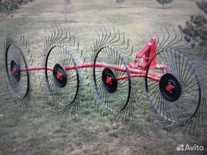 Грабли, ворошилки, валкователи Кормилец ГВК-4, 2023