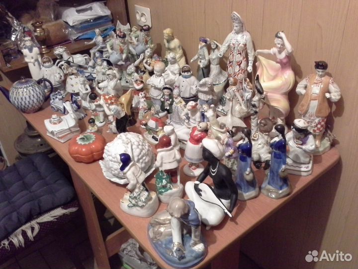 Оценка советский немецкий фарфор статуэтки