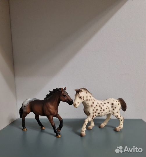 Фигурки животных schleich лошади собаки набор