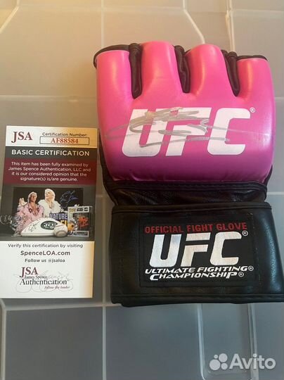 Нейт Диаз автограф