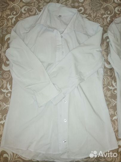 Белая блузка для девочки