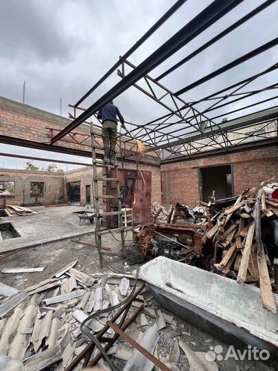 Самовывоз металлолома, резка демонтаж