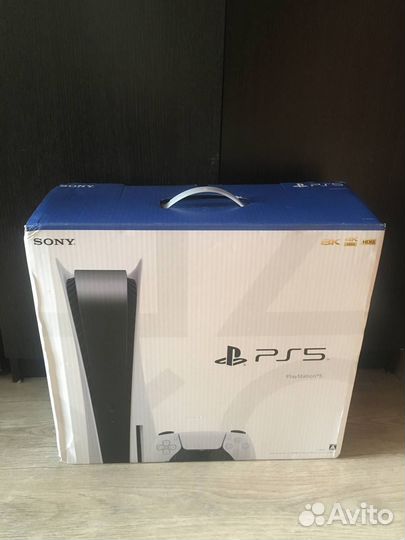 Sony PlayStation 5 с дисководом+игры на приставке