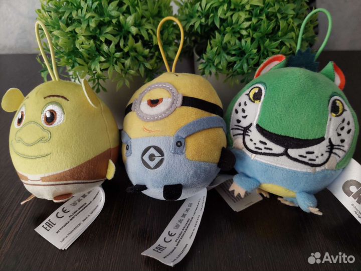 Мягкие игрушки и фигурки мини