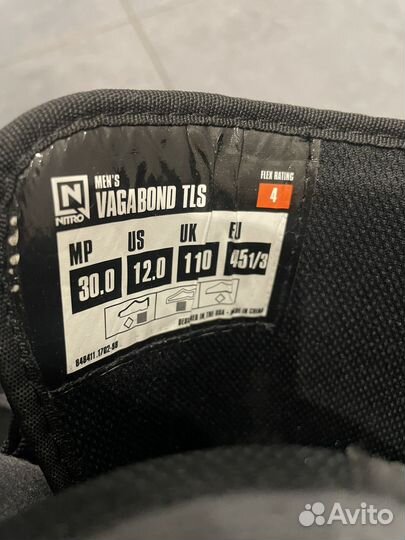 Сноубордические ботинки nitro 45