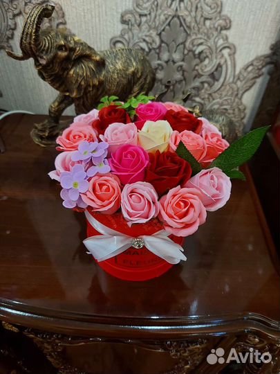 Мыльные розы букеты