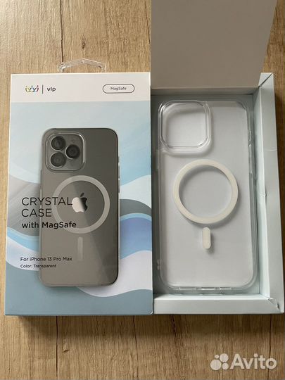 Чехол прозрачный для iPhone 13 Pro Max с MagSafe