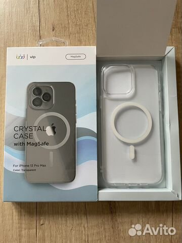 Чехол прозрачный для iPhone 13 Pro Max с MagSafe
