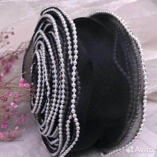 Лента из органзы для рукоделия