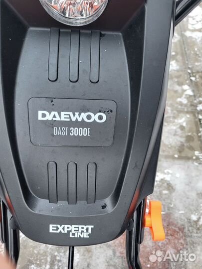 Снегоуборщик электрический daewoo dast 3000e