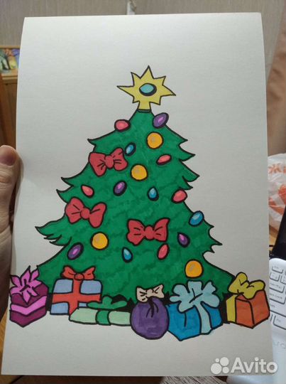 Детские рисунки в садик в школу на любую тематику