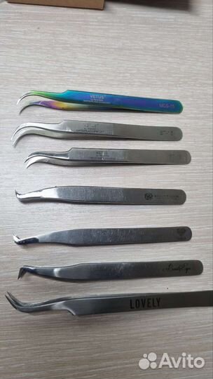 Пинцет для наращивания ресниц