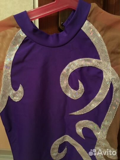 Гимнастический купальник новый на рост 124-126