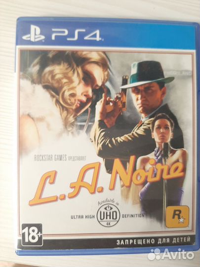 Игра L. A. Noire ps4
