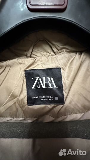 Куртка демисезонная женская 40 42 легкая zara