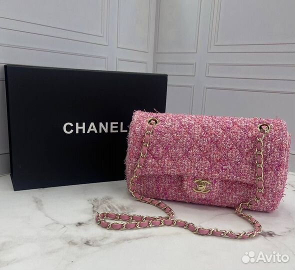 Сумка женская Chanel 2.55 из твида