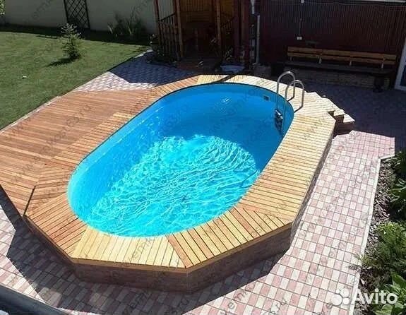Пластиковый бассейн