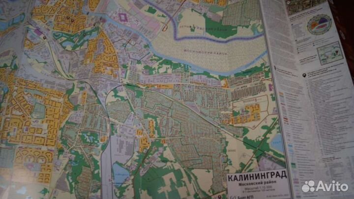 Карта Калининграда