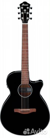 Электроакустическая гитара Ibanez AEG50-BK