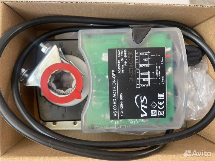 Привод воздушной заслонки vts