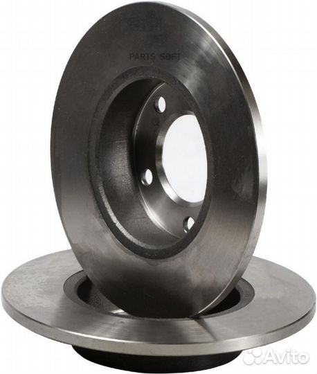 Zentparts Z06153 Z06153 диск тормозной передний\ B